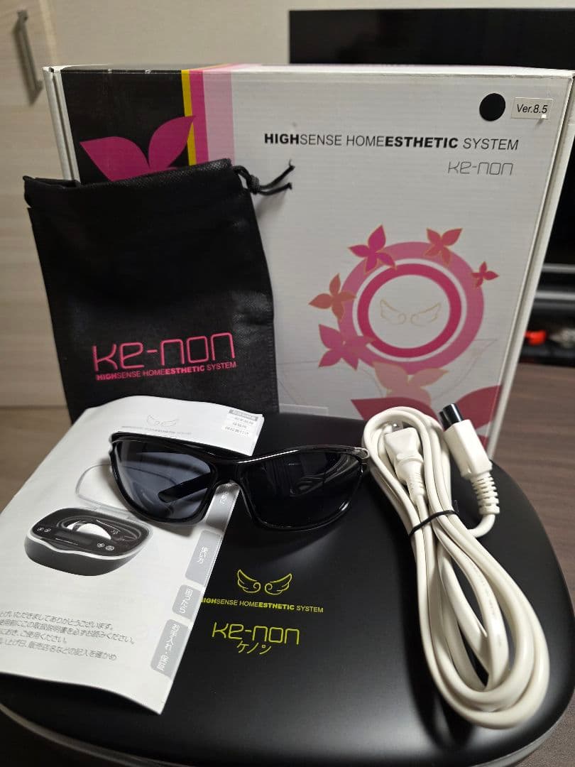 【未使用品】脱毛器 Ke-non ケノン Ver8.5 マットブラック
