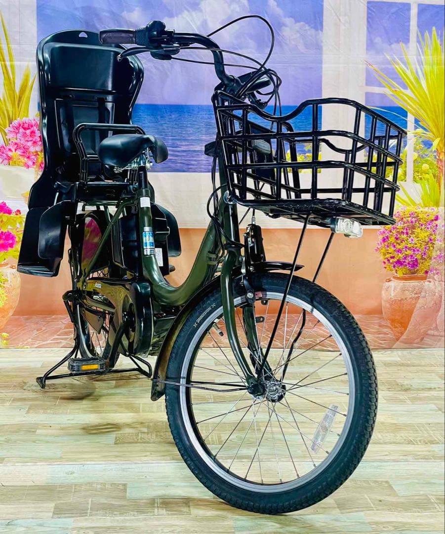 ブリヂストン2019年！アシスタC12AH⭐️子供乗せ電動アシスト自転車Y3287