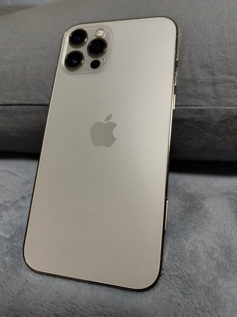 美品！SIMフリー Apple iPhone12Pro ゴールド 256GB
