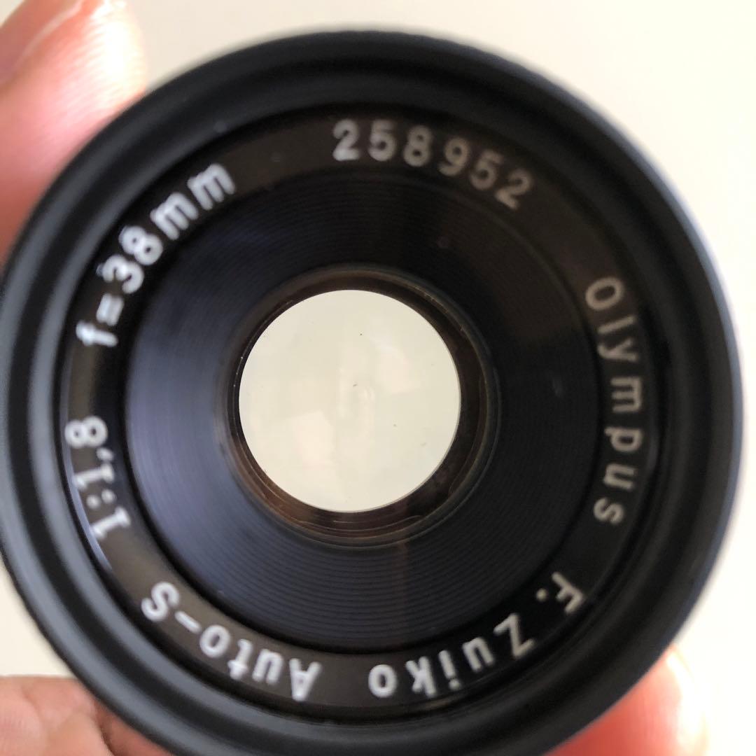 レンズ(単焦点) Olympus 38mm f/1.8 Pen-F Lens