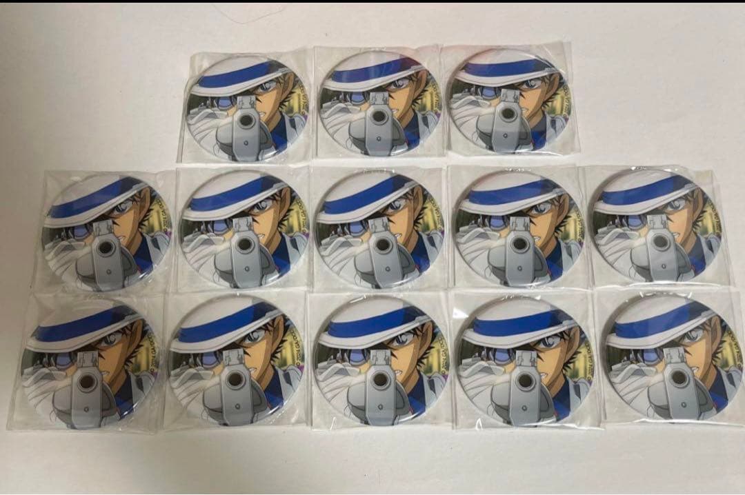 名探偵コナン 怪盗キッド 缶バッジ　13個