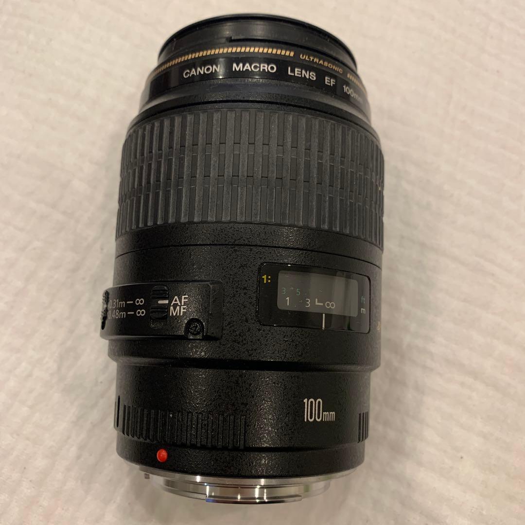 Canon EF 100mm f/2.8 マクロレンズ　中古　キャップなし