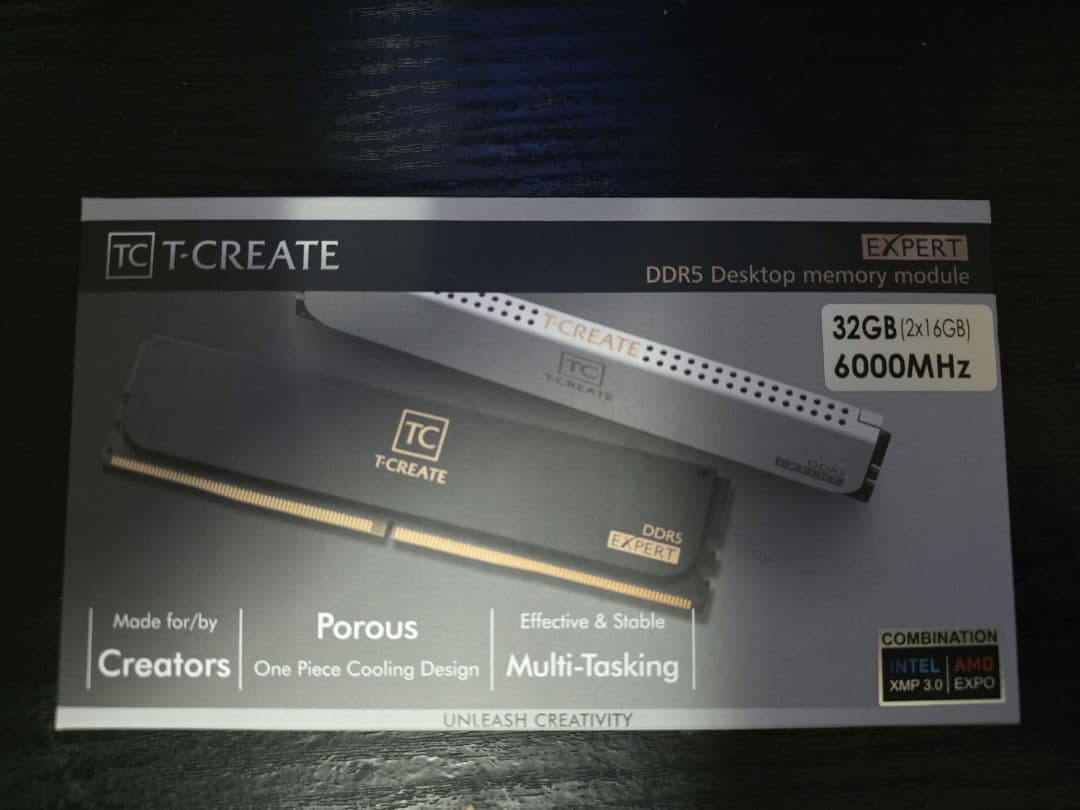 T*m様 T-CREATE DDR5-6000 32GB (16GB×2)