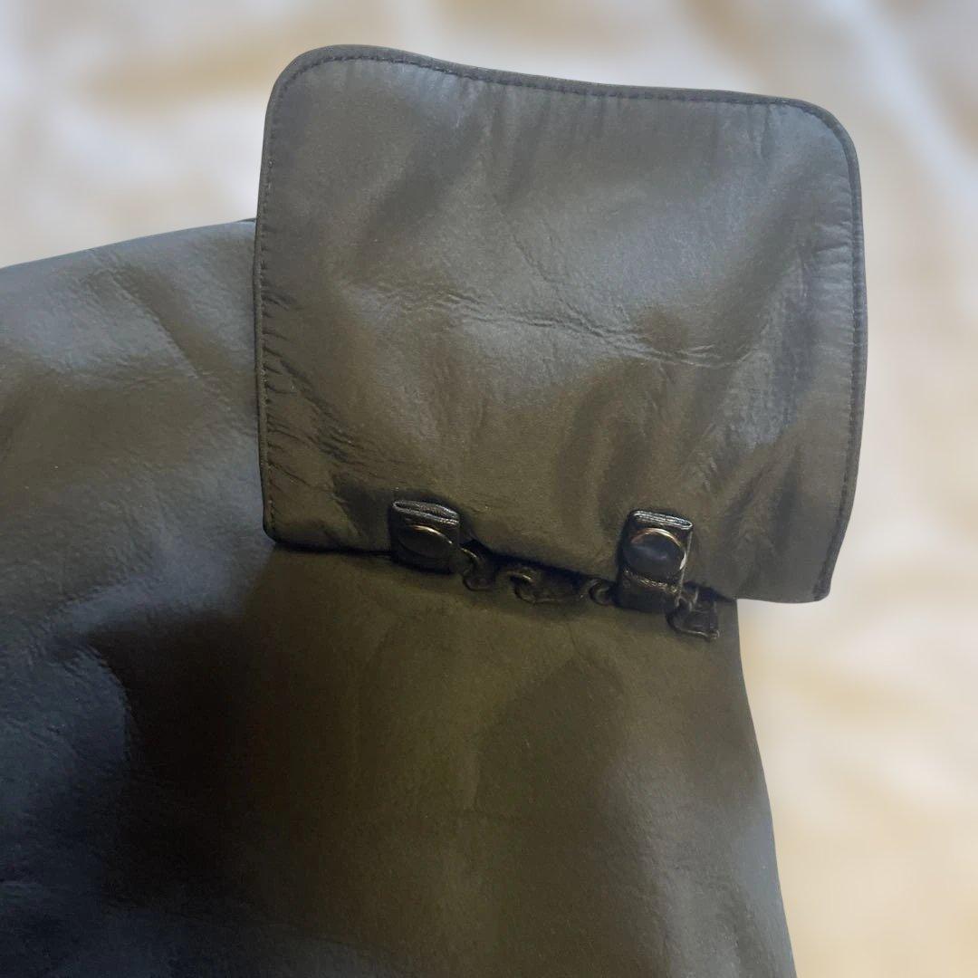 ヴィヴィアンタム羊革 ラップスカートウエストポーチ