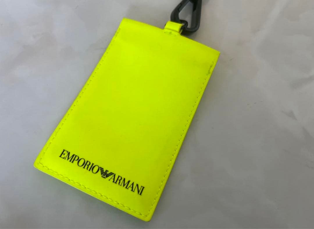 エンポリオアルマーニパスケースストラップ財布