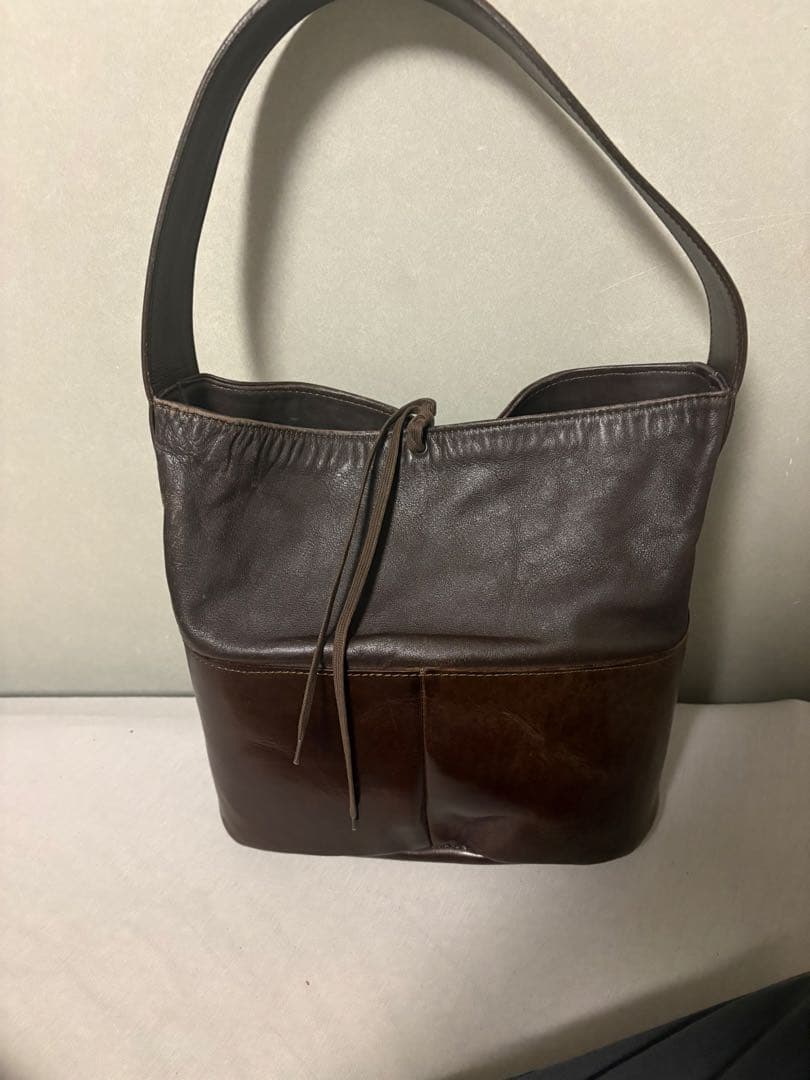 k*p様 dirk bikkembergs 2003ss leather bag