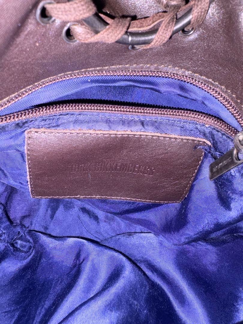 k*p様 dirk bikkembergs 2003ss leather bag