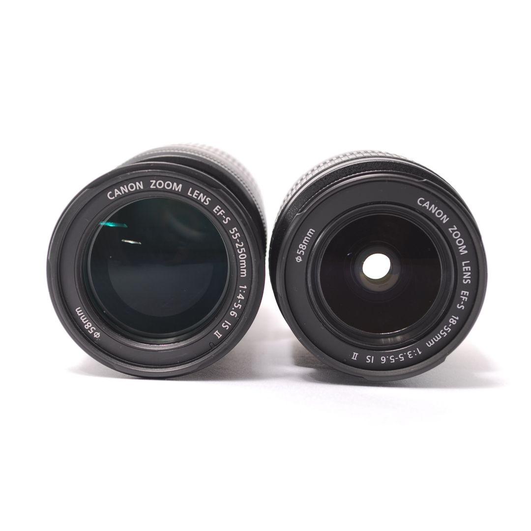 ❤即購入1000円OFF❤ Canon Kiss X9 手ブレ補正 ダブルレンズ