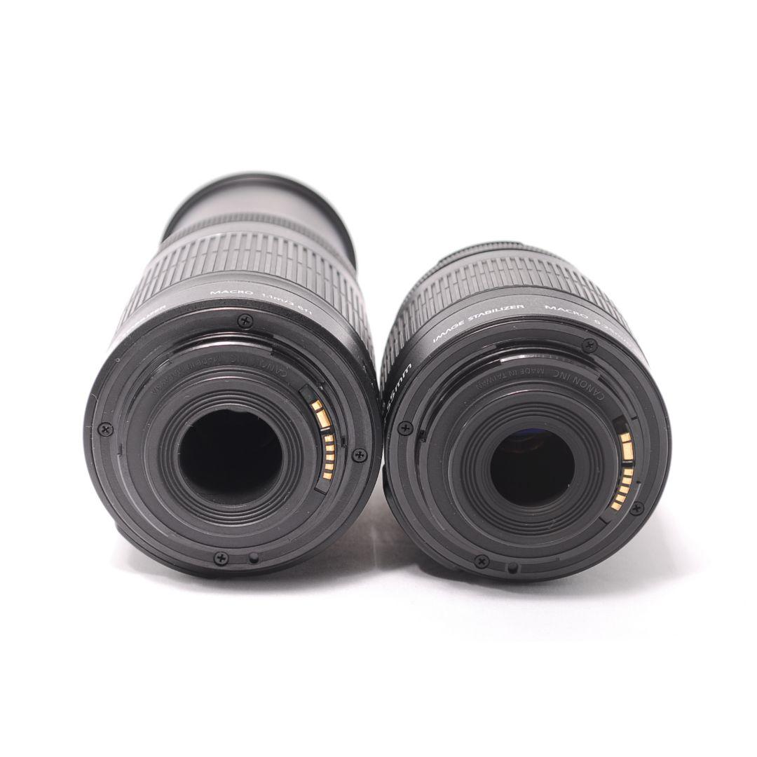 ❤即購入1000円OFF❤ Canon Kiss X9 手ブレ補正 ダブルレンズ