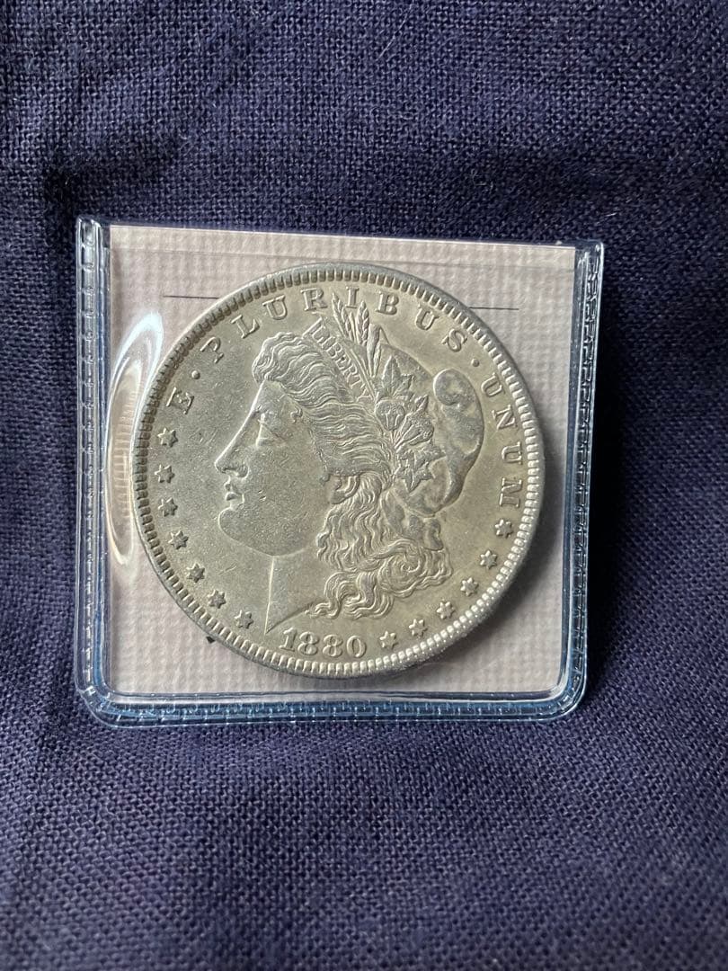モルガンダラー銀貨　1880年 アメリカ銀貨