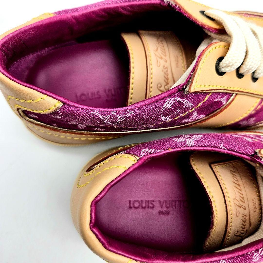 【未使用】LOUIS VUITTON モノグラム ジュニア スニーカー〈206〉