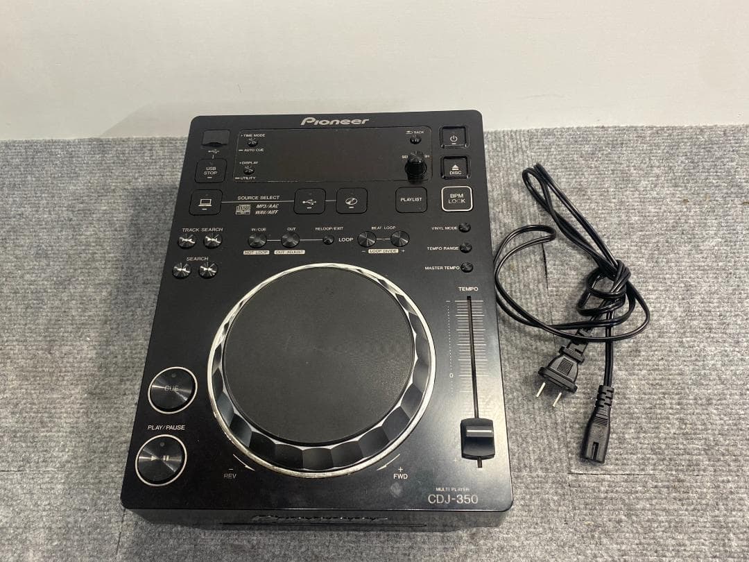 pioneer CDJ-350 CDJ ターンテーブル