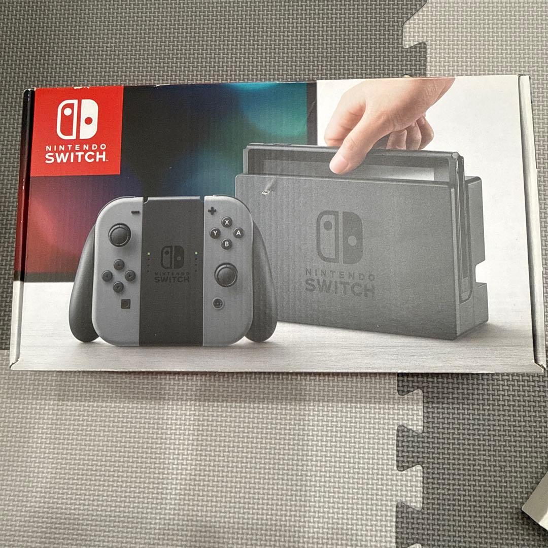 Switch 本体セット　グレー　スタンド、ポーチのおまけ付き