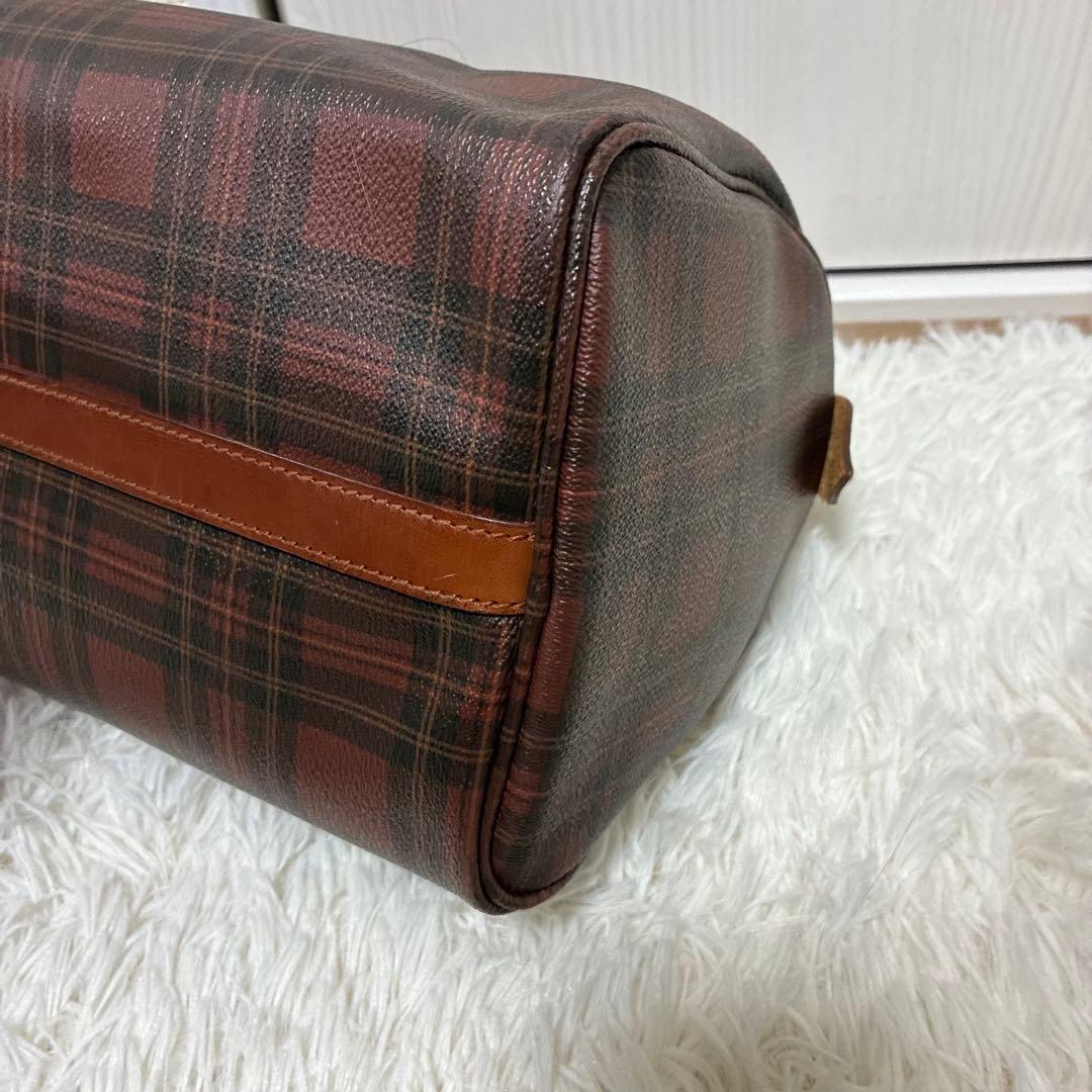 ✨️美品✨️ ポロラルフローレン ミニボストンバッグ レッド 赤 PVCレザー