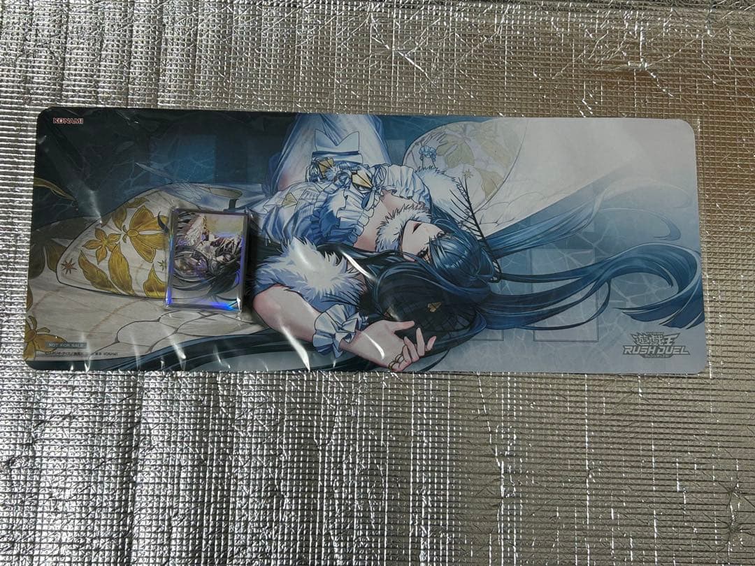 遊戯王ラッシュデュエル　現夢中のシルビクス　プレイマット&スリーブ