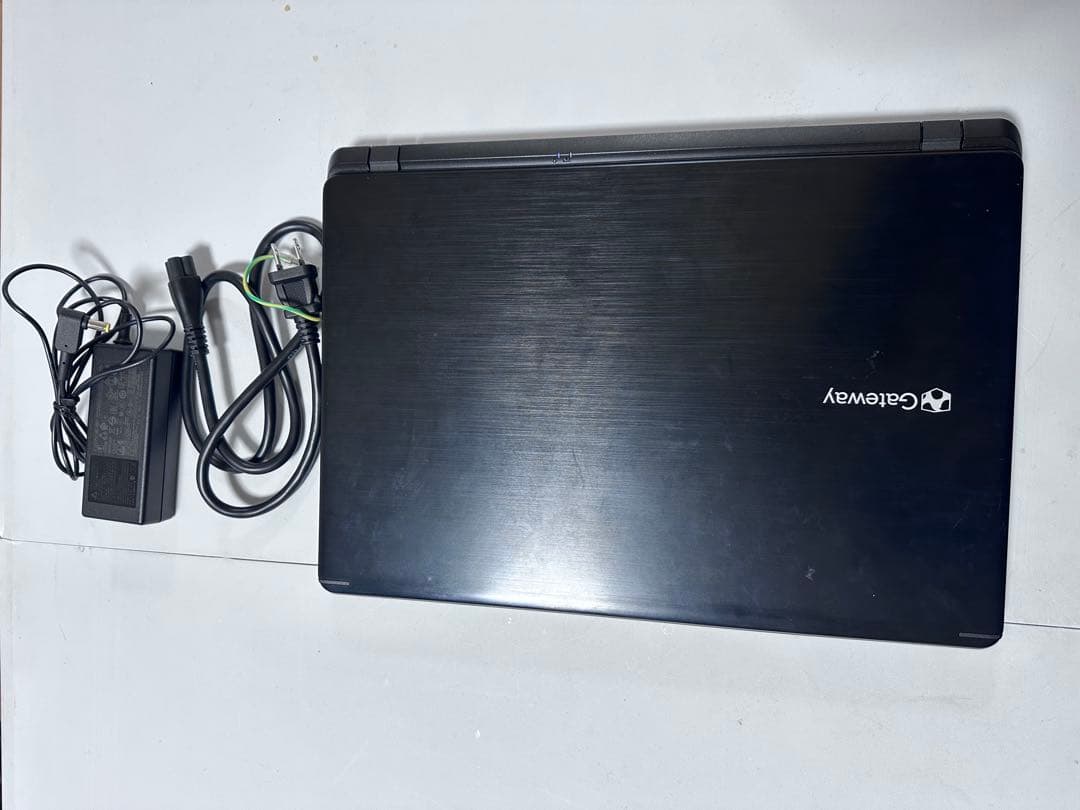 Gateway ノートPC ブラック ACアダプター付き