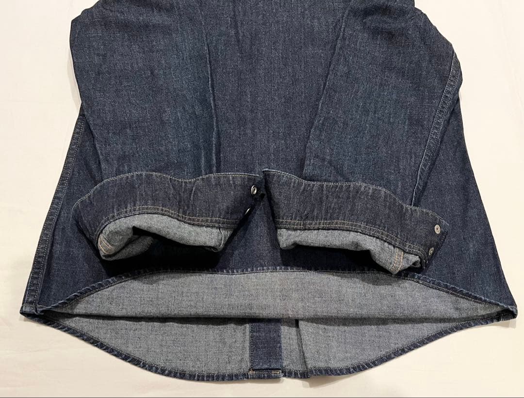 【2度着用】allureville アルアバイル デニム シャツ M ダンガリー