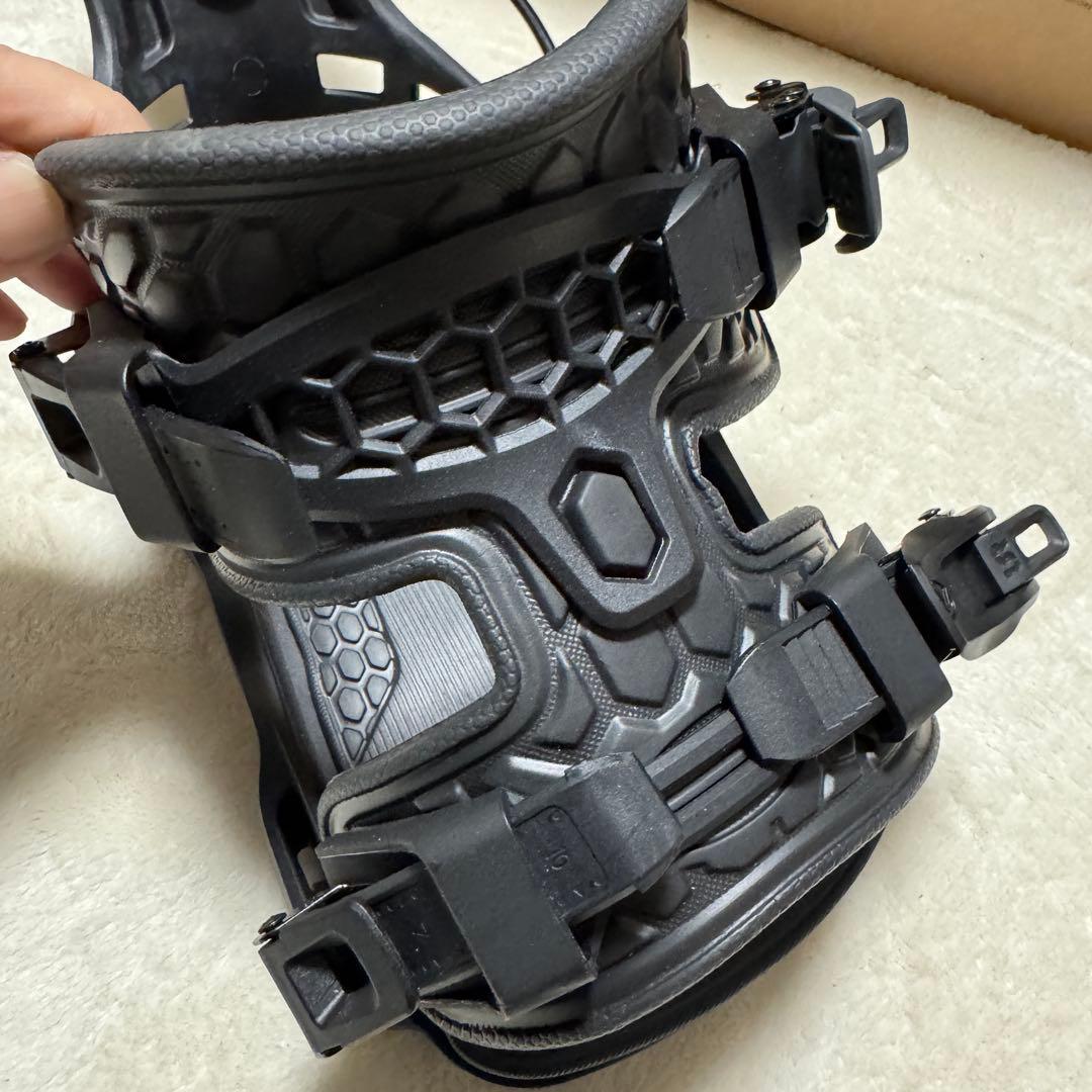 D*k様 FLOW/フロー FENIX-PLUS Lサイズ黒 スノーボードバイン