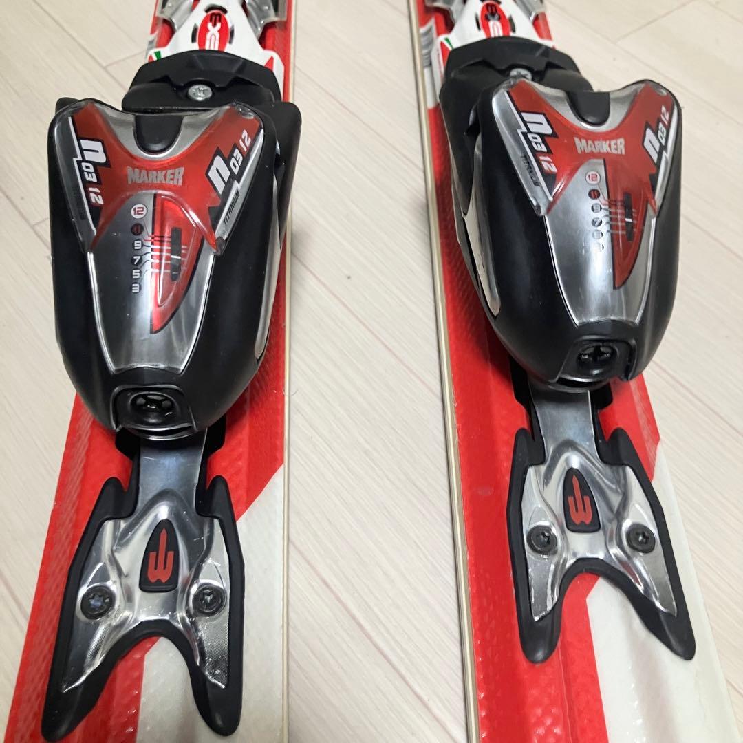 【良品】NORDICA SPITFIRE ノルディカ スキー162cmストック付