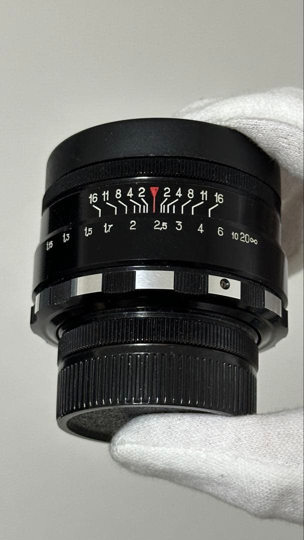 分解清掃済 ゼブラ Helios-44-2 58mm f2