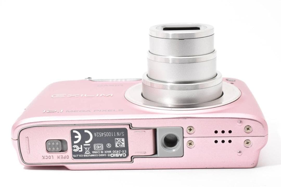 美品 カシオ　CASIO EXILIM EX-Z450 ピンク ＃A367