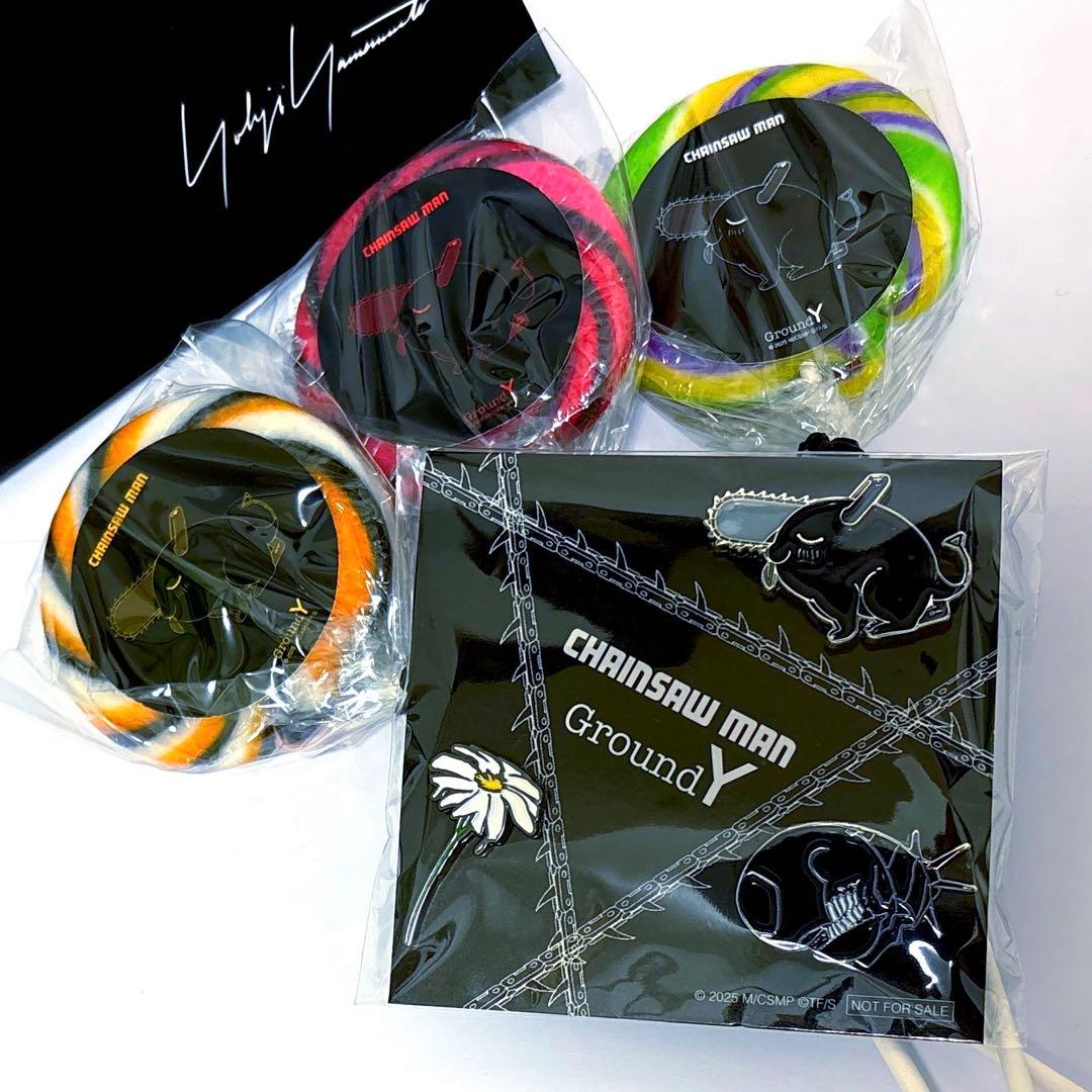 GroundY×チェンソーマン ピンバッジセット / ポチタ全種付