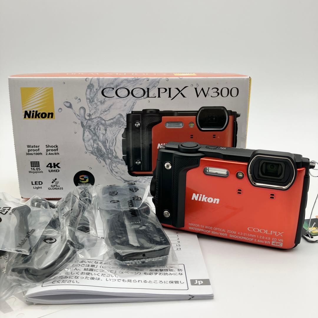 【新品未使用】Nikon COOLPIX W300 デジカメ 防水 WiFi対応