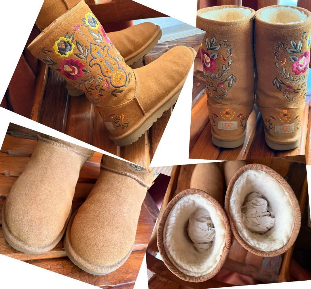 りん様　Hawaii限定✨UGG✨Juliette Floral✨刺繍入