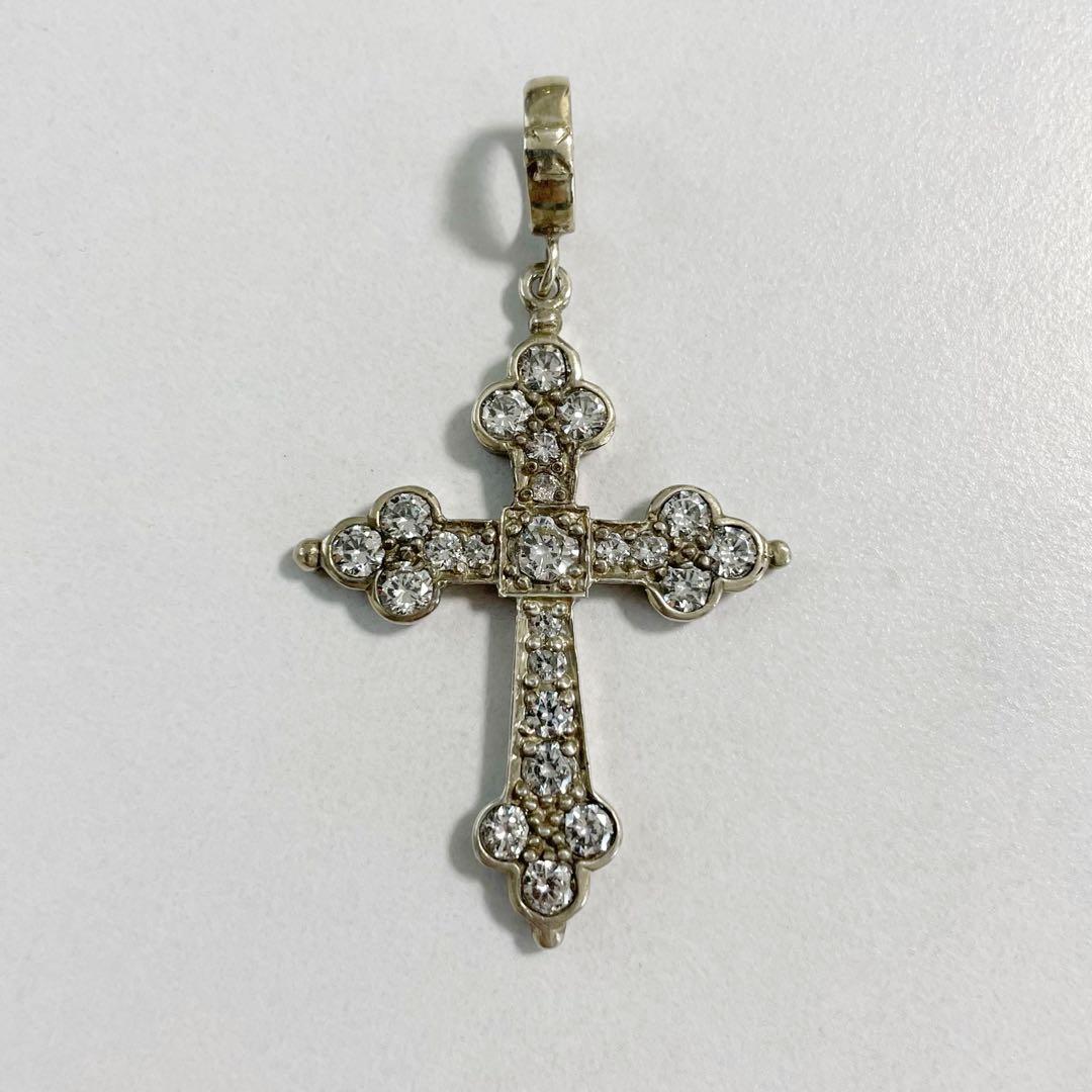 状態要確認　ローリーロドキン　ゴシッククロス ラージ　ペンダント　シルバー