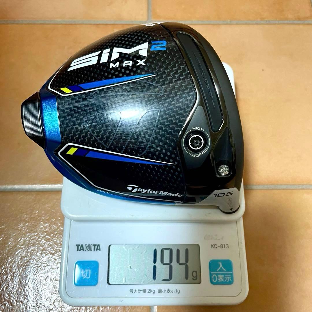 SIM2 MAX ドライバー テーラーメイド シム2 マックス 1W 美品