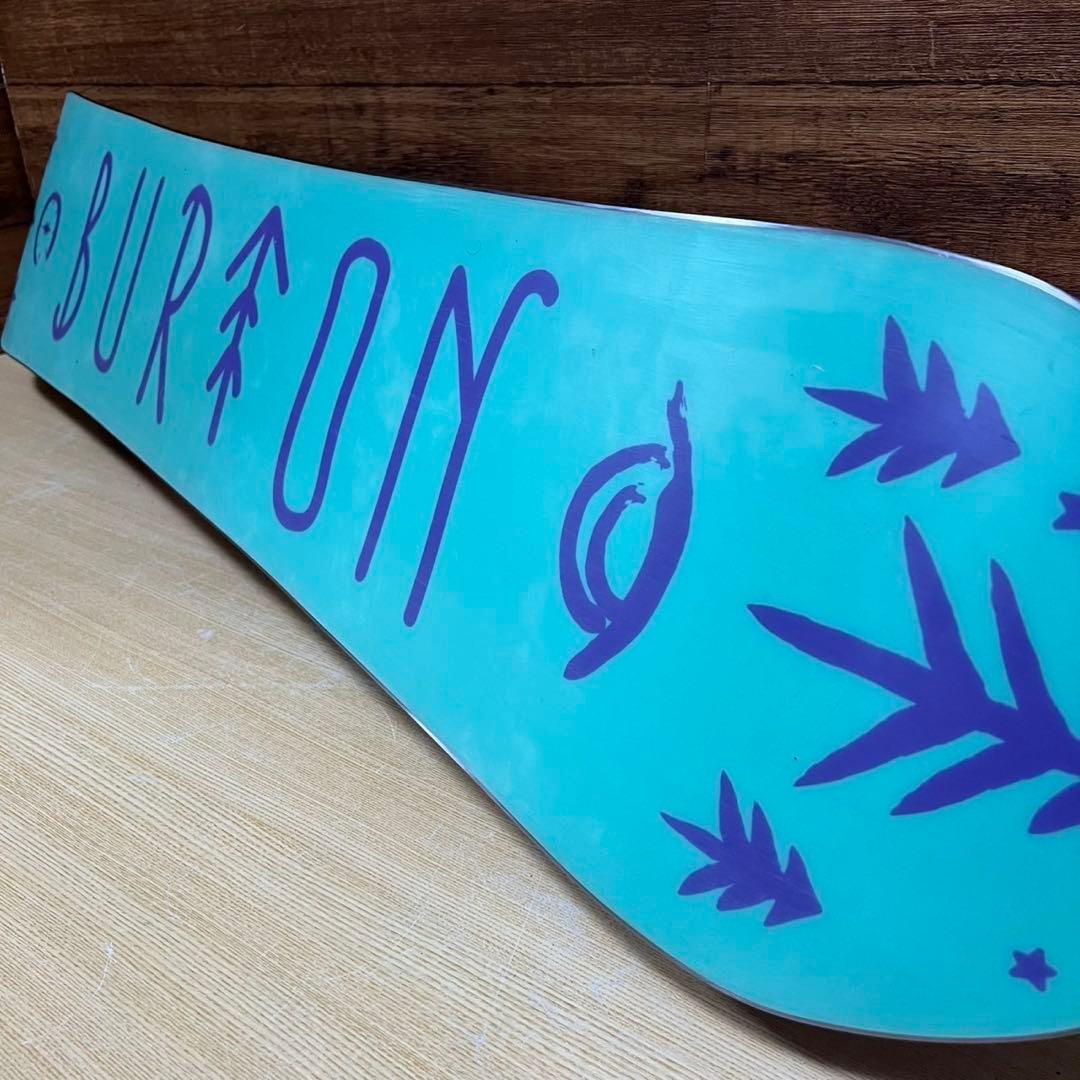 美品　BURTON フライングＶ　レディース　スノーボード5点セット　ブーツ無し
