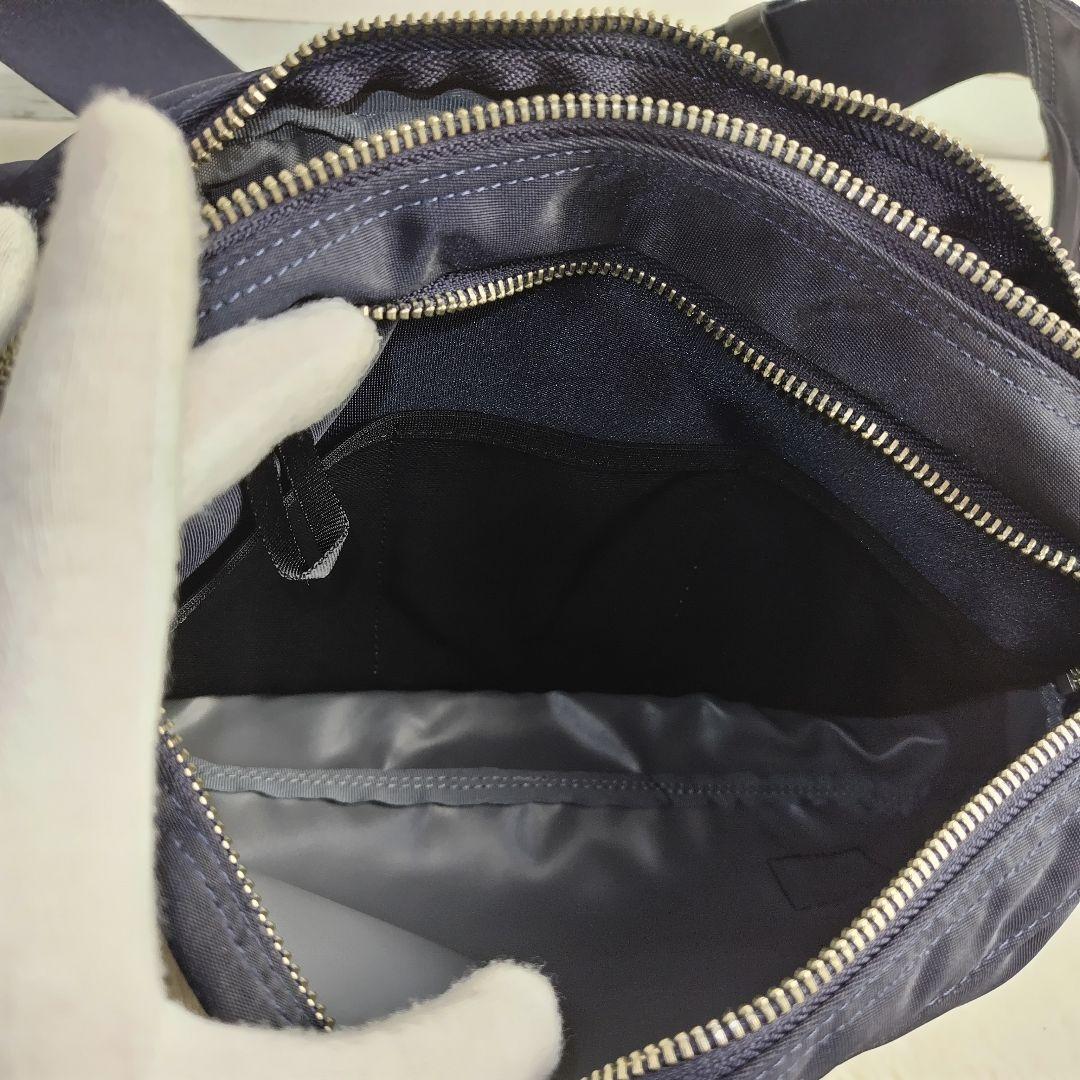 ✨激レア美品✨PORTER リフト　ウエストバッグ　ボディーバック2層式ネイビー