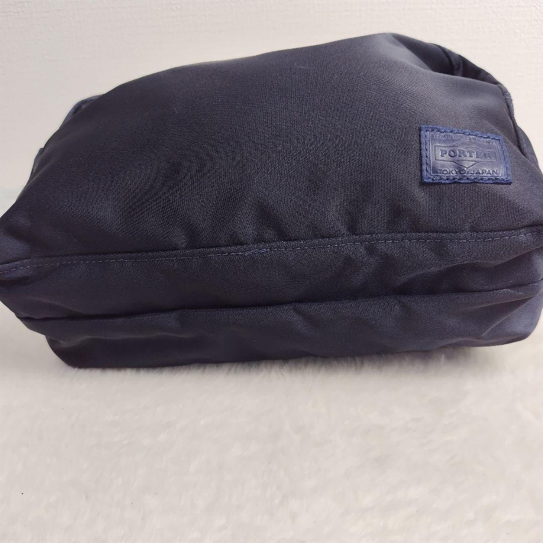 ✨激レア美品✨PORTER リフト　ウエストバッグ　ボディーバック2層式ネイビー