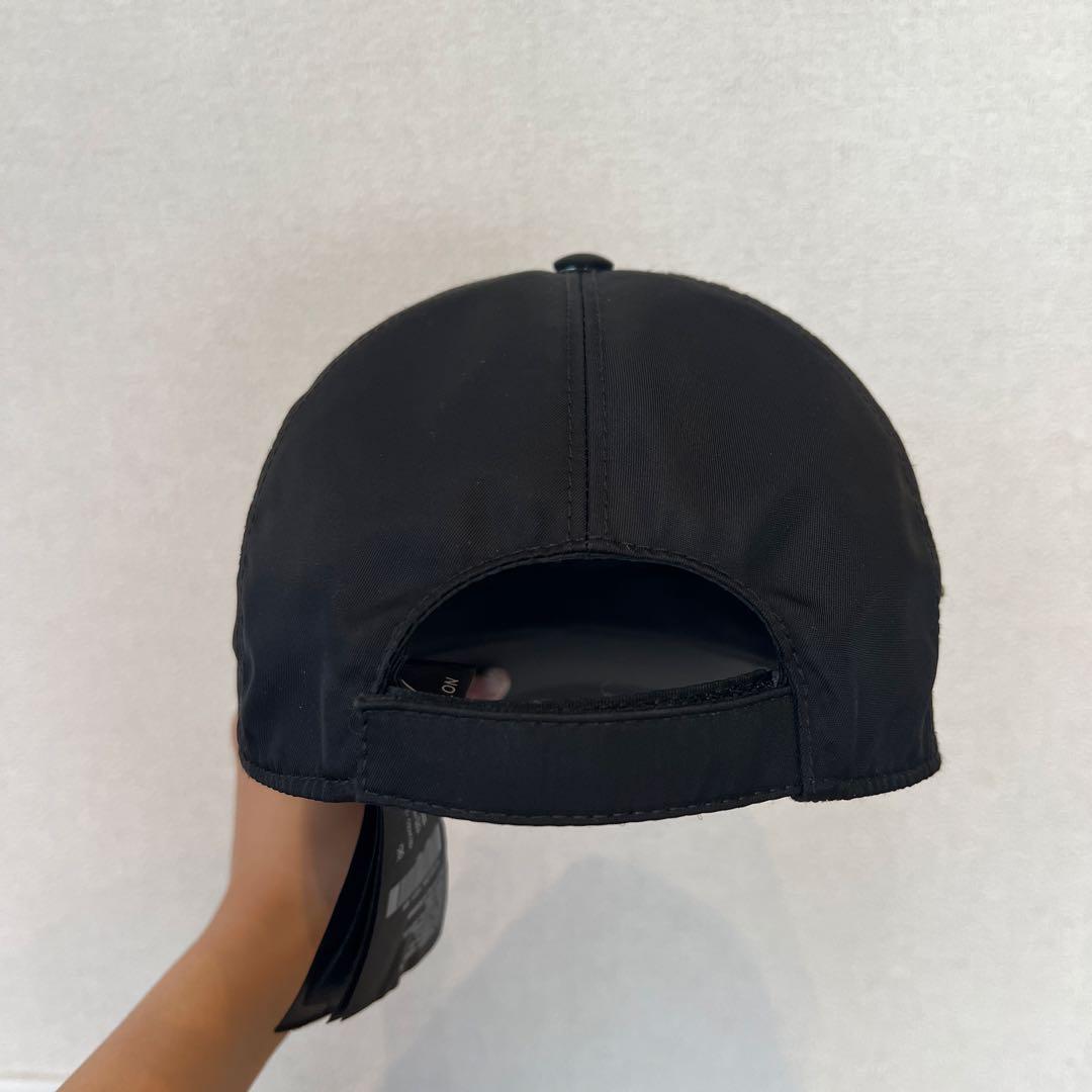 【美品】PRADA Re-Nylon ロゴキャップ