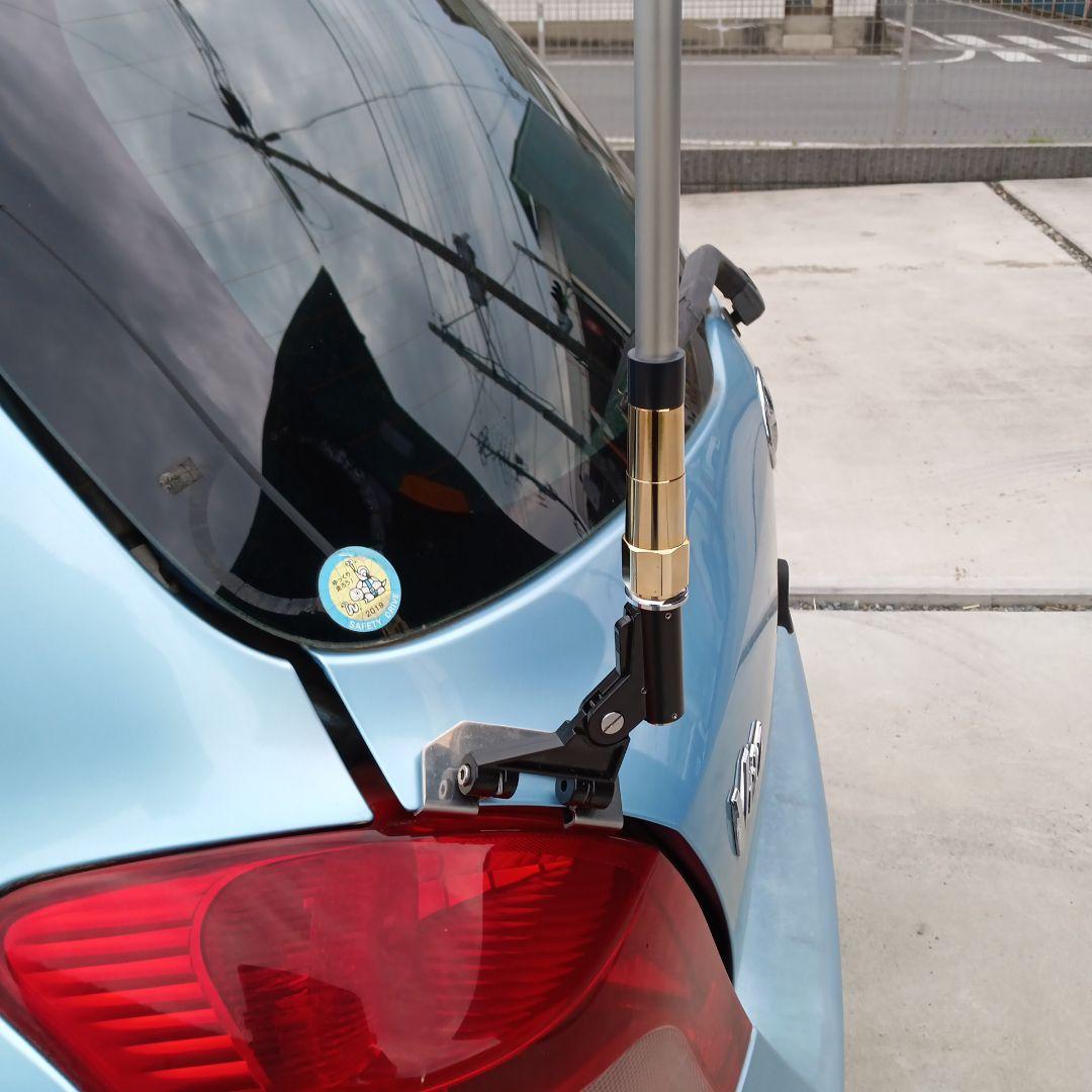 国産パイオニアパーソナルアンテナタイプ・取り付基台風林火山黒色