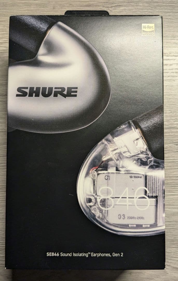 SHURE SE846 第二世代 gen2 グラファイトシルバー