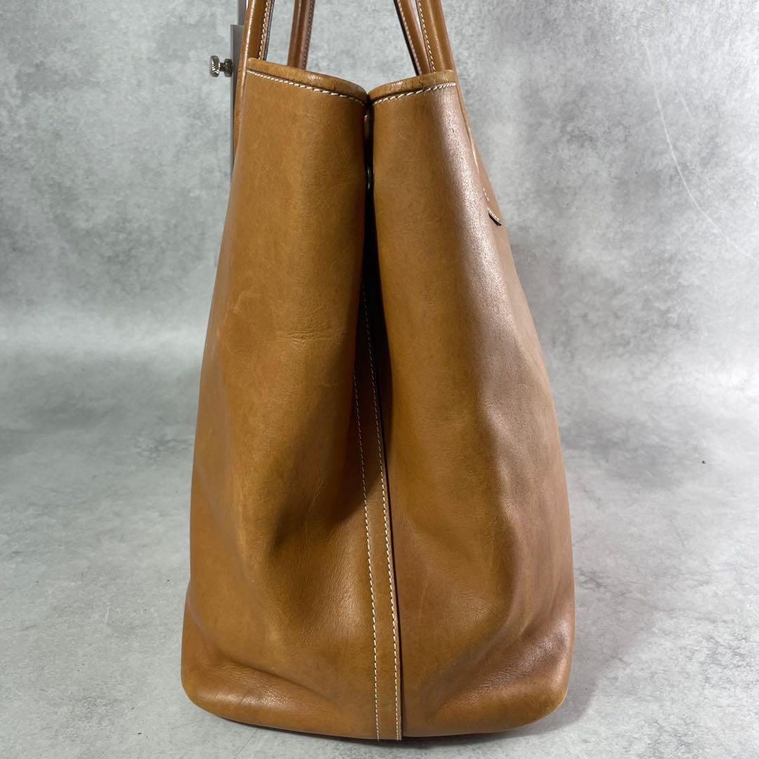 入手困難✨ シセイ cisei トートバッグ レザー ヌメ革 A4資料 大容量