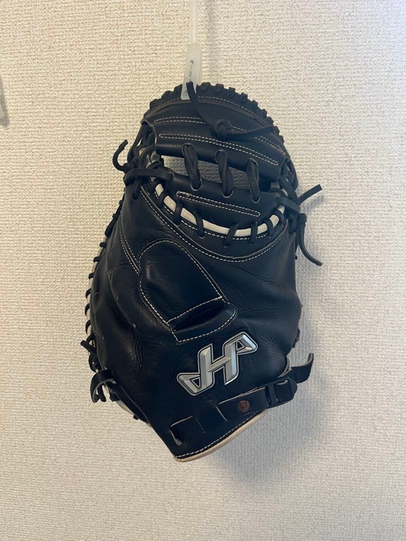 ハタケヤマ　ゴールドオーダー　硬式ミット　刺繍なし