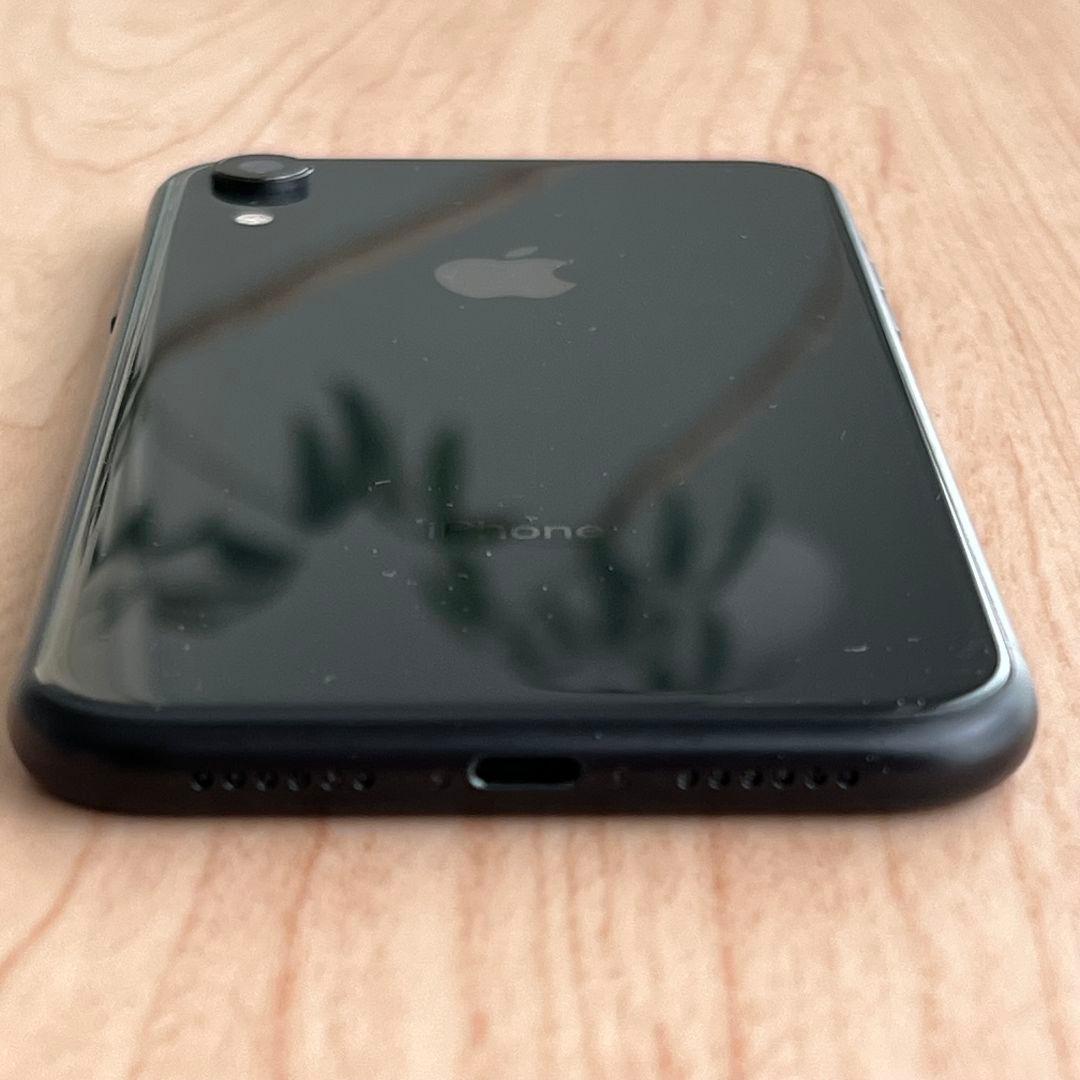 【美品】iPhoneXR Black 黒 128GB SIMフリー