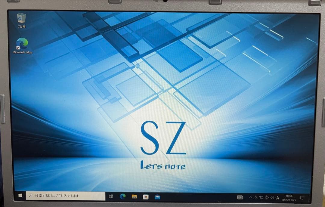 Let's note CF-SZ6RDQVS i5メモリ8GB