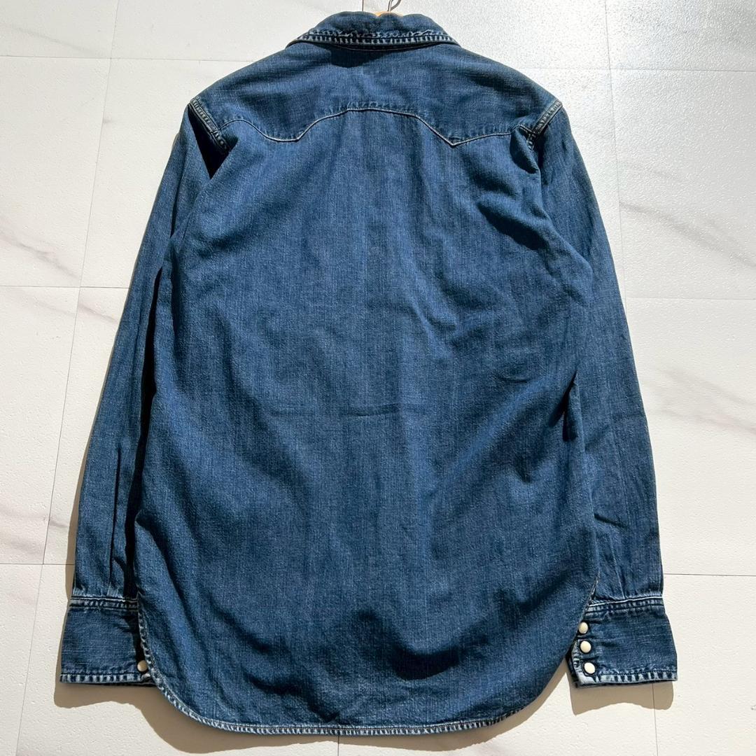 希少　アーカイブ　KAPITAL　変形マルチポケット　ウエスタン　デニムシャツ