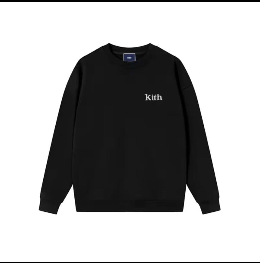 KITH キス クルーネックスウェット L ブラック