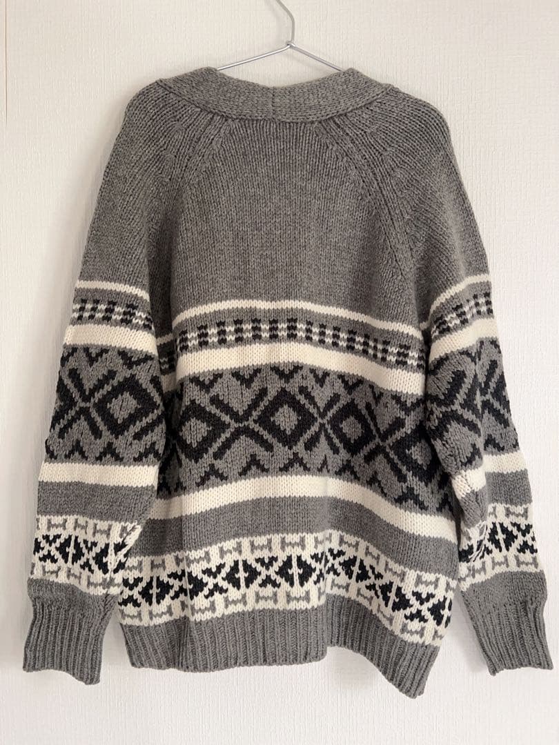 FRAMeWORK ジャガードカーディガン