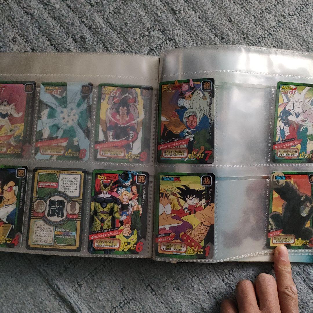 ドラゴンボールGT カードダス　ファイル付き