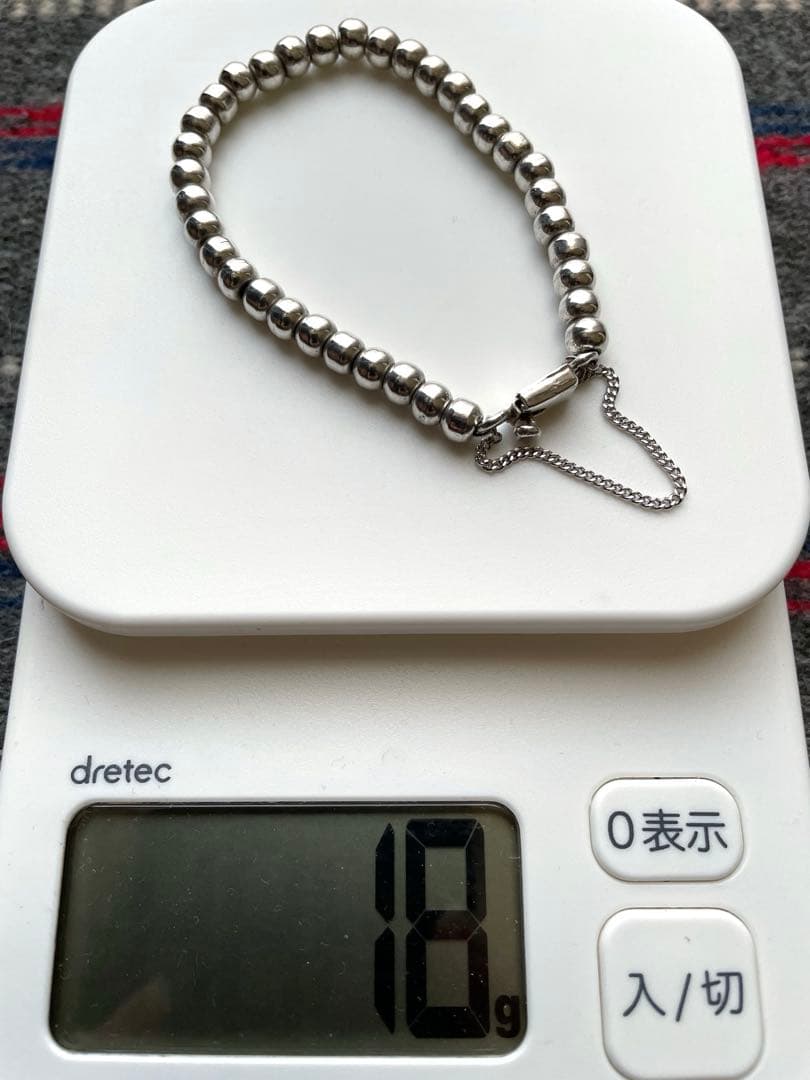 ⭐︎週末限定値下げ⭐︎ヴィンテージ メキシコ製 シルバー ボールビーズ ブレスレット