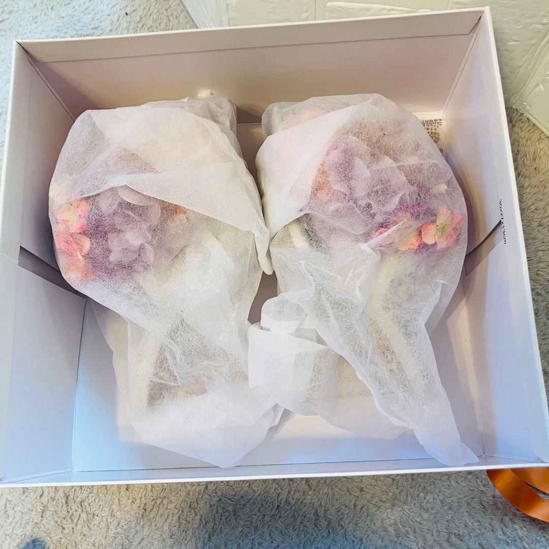 【超希少】RANDA フラワーブーケミュールサンダル Sサイズ