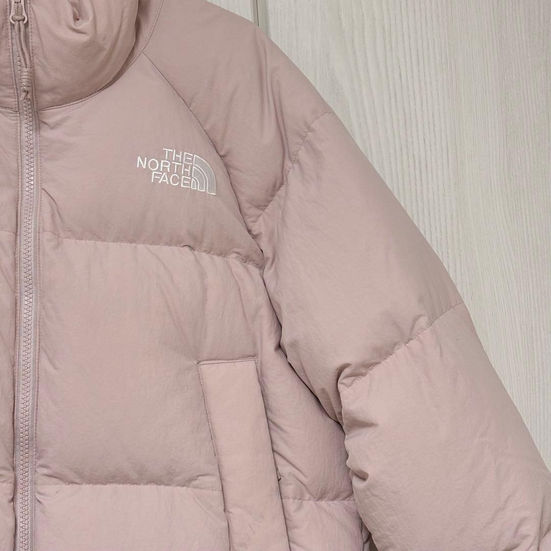 【美品】ノースフェイスダウン 韓国 ピンク Sサイズ　ヌプシ