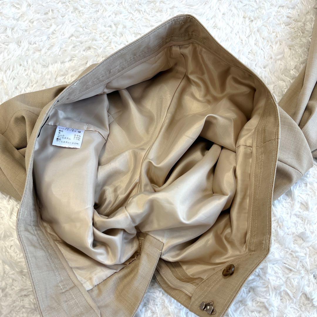 ニューヨーカー スーツ セットアップ パンツ 大きいサイズ ワイドパンツ フレア