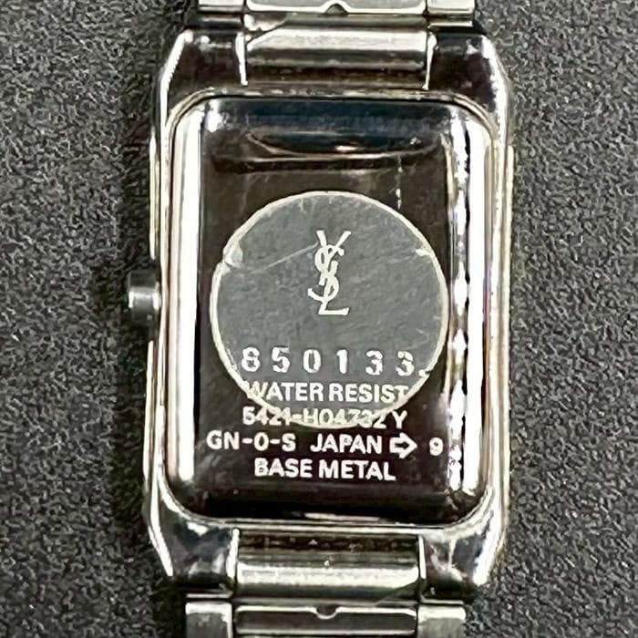 極美品 イヴサンローラン Yves Saint Laurent レディース腕時計