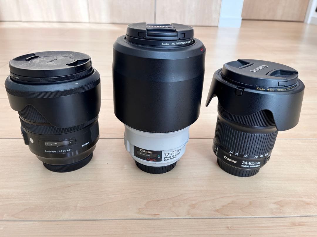 Canon 6D MarkⅡ レンズ3本セット